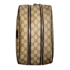 Gucci Beige Monogram Toiletry Bag